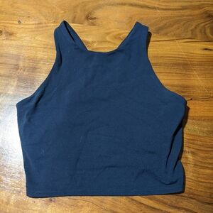 ATHLETA - Conscious Crop In Powervita A-C 446564 | Small | Enchanted Blue Navy